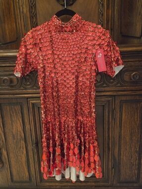 F&F Red Sequin Party Dress